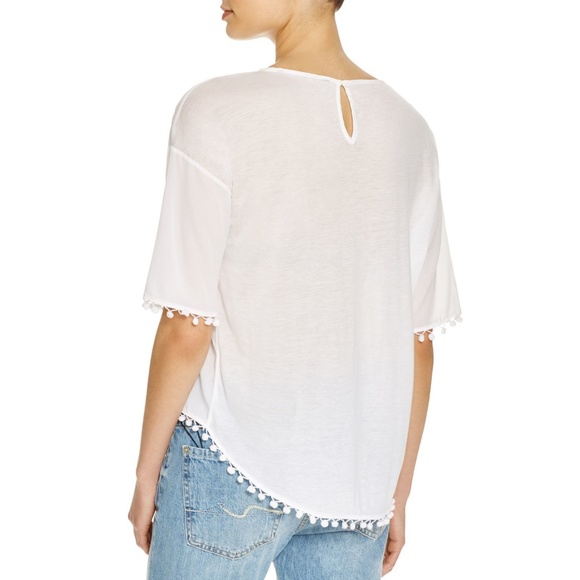 French Connection Womens Pom Polly Top